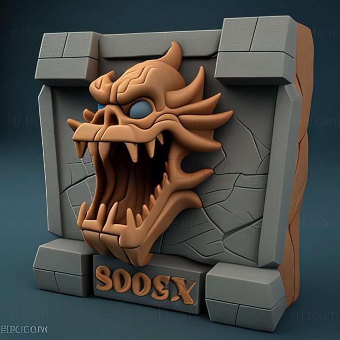 3D модель Файл дела Скуби-Ду 2: Страшный каменный дракон (STL)
